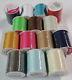15 Spools Sewing Thread Polyester Assorted Colors 200 yards each Spool NEW