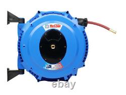 15M Retractable ReCoila Heavy Duty Air Water Hose Reel Compressed Air AW1215