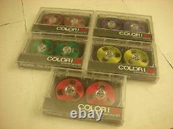 1980s Lot of 5 Reel to Reel Cassette Tapes New Old Stock