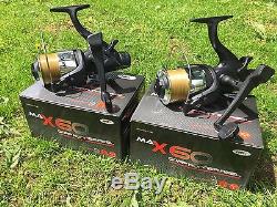 2 X Ngt Max 60 2 Bb Carp Fishing Reels Loaded With 10lb Line Ngt Tackle