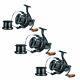 3 X Sonik Vader X 8000 RS Big Pit Carp Reels NEW Supplied With Spare Spools