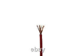 3 core Thinwall Automotive DC Cable Round wiring loom 11amp 14amp 21amp 25amp