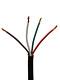 4 Core 12V 24V Automotive Marine Cable Round Thinwall cut lengths 14A 16.5A