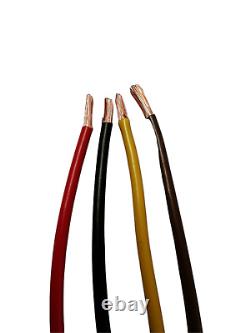 4mm 6mm AUTOMOTIVE THIN WALL ELECTRICAL AUTO LOOM CAR VAN CABLE WIRE 12V