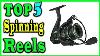 5 Best Spinning Reels Review 2024
