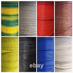 6mm 53A 12V 24V Tri Rated Single Core Auto Cable Panel Wiring PVC Automotive