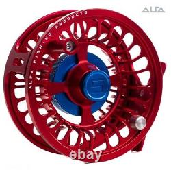 Alfa Artic 5+ Fly Reel Lava Red 2022 Stocks ALFA5+LR UK DEALER