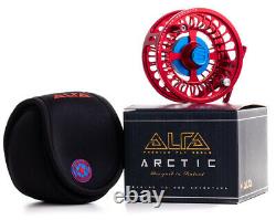 Alfa Artic 5+ Fly Reel Lava Red 2022 Stocks ALFA5+LR UK DEALER