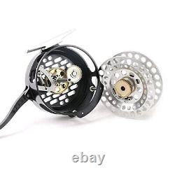 Automatic Fly Fishing Reel with CNC-machined Aluminum Body