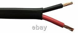 Automotive 12v Twin Core 2 Flat Thinwall Red/black Auto Cable Wiring Loom