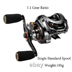 Baitcasting Reel Fishing Reels 7.1/8.1 Gear Ratio 9KG Drag Power 6+1 BB Drag