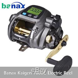 Banax Kaigen 7000C Electric Reel Saltwater BigGame Fishing Reels 66lb Drag Fedex