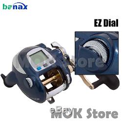 Banax Kaigen 7000CP Electric Reel Big Game Jigging Fishing Reels EZ Dial Reels