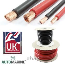 Battery Cable High Flex Starter / Inverter Wire All Sizes and Lengths Available