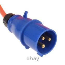 CAMPING PRO Camping Mains Hookup Extension Power Lead Cable Reel 16A plug 10m