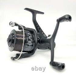 Carp Fishing Reel All Black 6000 Black Baitrunner with Spare Spool & Free Line