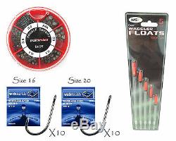 Complete Starter Coarse Float Fishing Kit Set. 10' Carbon Rod, Reel, Seat Box