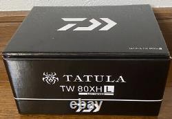 Daiwa Baitcasting Reel 22 TATULA TW 80XHL 8.1 Left Gear Ratio 8.11 IN BOX