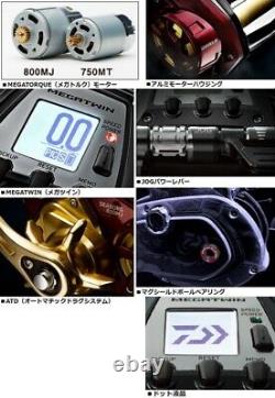 Daiwa Seaborg 800MJ (right handle) English display From Japan