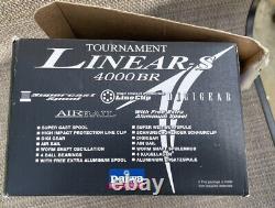 Daiwa Tournament Linear-S 4000 BR, Baitrunner Reel, (New Old Stock)