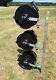 ELECTRIC FENCE REEL KIT Mounting Post 3 x Geared Fencing Reels with Brackets