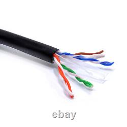 External CAT6 Outdoor Use Ethernet Network Cable Reel UTP Lot 50m 100m 305m