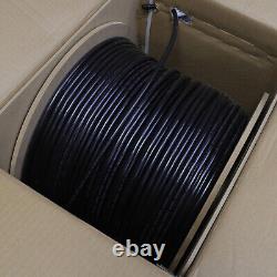 External CAT6A S/FTP Outdoor Burial Copper Ethernet Network Cable Reels Gel Lot