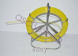Fish Tape Fiberglass Wire Cable Running Rod Duct Rodder Fishtape Puller 6mm