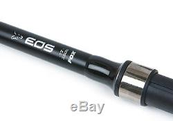 Fox NEW 2x EOS Carp Fishing Rods 2 Piece 12ft 3lb + 2x EOS 10000 Reels CRD254
