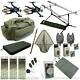 Full Carp Fishing Starter set up 2 Rods and Reels Bag Alarms Holdall Tackle CR