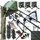 Full Carp fishing Set Up With Rods Reels Alarms Net Holdall Bait Bivvy & Tackle