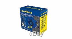 GOODYEAR Enclosed Retractable Air&Water Hose Reel, 3/8 50 ft. 300PSI AutoRewind