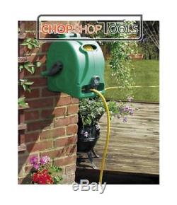 HOZELOCK 2415 COMPACT 2in1 REEL 25M HOSE & FITTINGS Free Standing / Wall Mounted