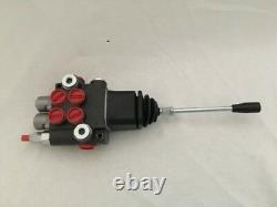 HYDRAULIC LOADER VALVE 2 SPOOL JOYSTICK 10 GPM WithFLOAT SPOOL SPECIAL PRICE