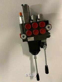 HYDRAULIC LOADER VALVE 3 SPOOL WithJOYSTICK 10 GPM WithFLOAT SPOOL