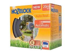 Hozelock 2401 Auto Retracting Reel with Hose 20m Retractable Garden Watering