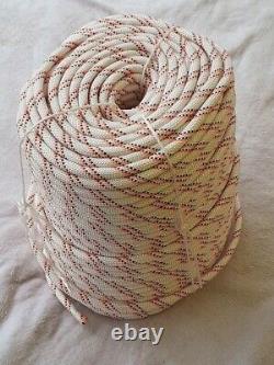 Kernmantle Climbing Rope 600 FT spool! NEW 12mm, Just short of 1/2 Inch, 0.47