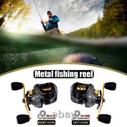 NEW Shimano Fishing Reel Water Drop Magnetic Brake System 18+1BB Gear Ratio 7.2