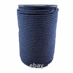 Navy Blue Braided Polypropylene Rope Select Your Diameter And Length