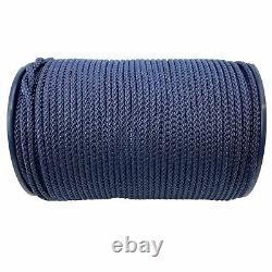 Navy Blue Braided Polypropylene Rope Select Your Diameter And Length
