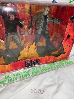 Neca 2004 FREDDY VS. JASON Diorama DELUXE BOXED SET NEVER OPENED Reel Toys