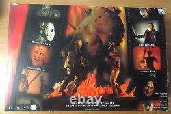 Neca Reel Toys Freddy Vs Jason Diorama Box Set Friday 13th Nightmare Elm St NIB