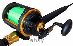 New Penn Squall 60 LD Prelined Rod and Reel Combo