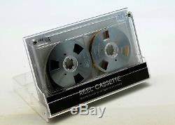 New Reel to Reel cassette tape self-made high quality design Silver color
