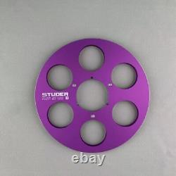 One Pair High quality Purple STUDER Tape Reel For 10.5'' 1/4'' Tape Recorder