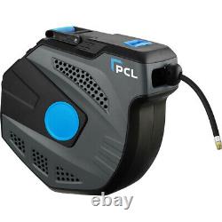 PCL HRA2J01 Wall Mounted Slow Retract Air Hose Reel 13mm (1/2) Length 16m 52ft