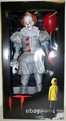 PENNYWISE IT (2017 Movie) 1/4 Scale 18 inch Action Figure Neca Reel Toys 2019