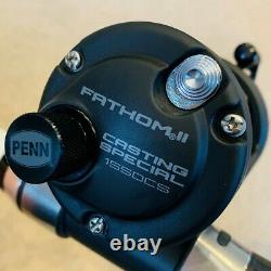 Penn Fathom II MK2 15 SDCS Casting Special Multiplier/Fishing Reel NEW 2020