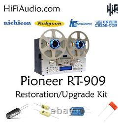 Pioneer RT-909 restoration rebuild service kit repair capacitor reel RTR