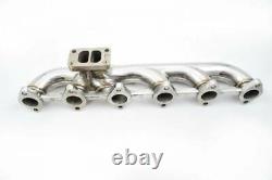 Polished Stainless Steel Exhaust Manifold For 03-07 Dodge Ram 5.9 Cummins Diesel